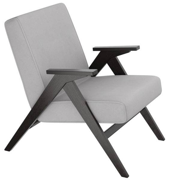 Кресло - Вест (Лиза) (UltraSmoke, венге шпон)